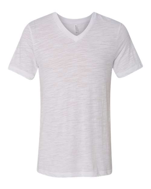 Unisex Textured Jersey V-Neck Tee