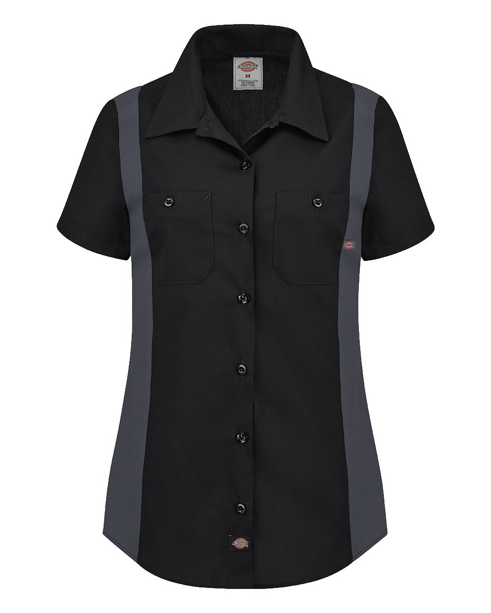 Dickies Women's Short Sleeve Industrial Colorblocked Shirt - L24S