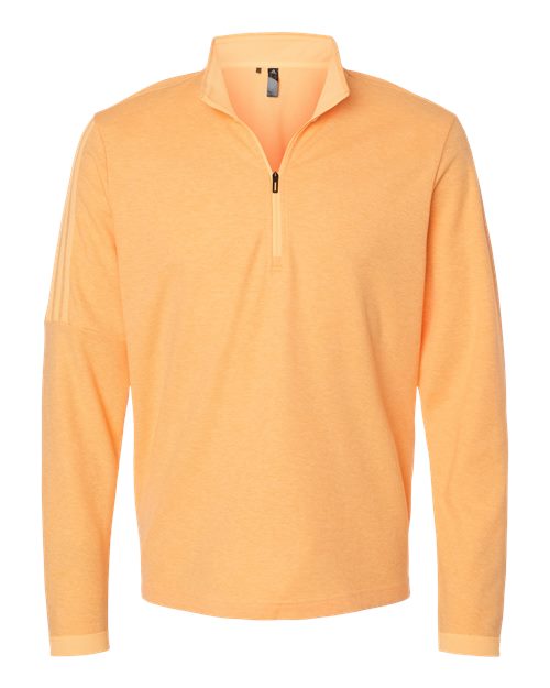 Men's 3-Stripes Quarter-Zip Sweater Pullover