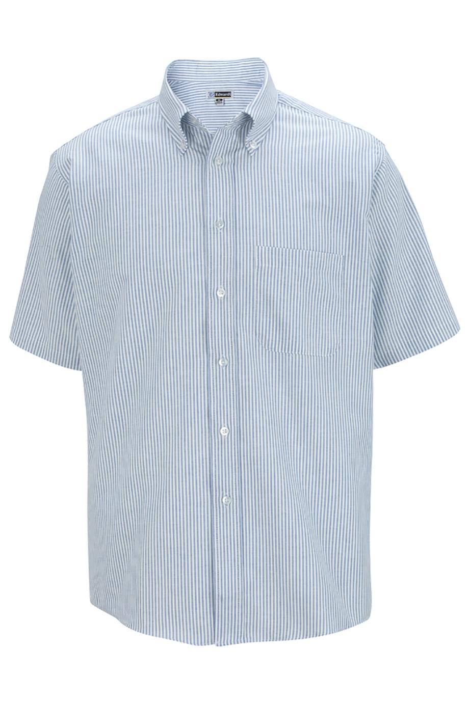 Easy Care Oxford Short Sleeve Mens Shirt - 1027