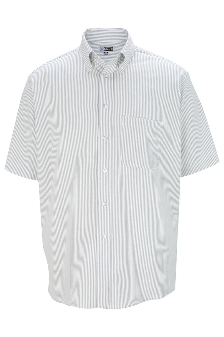 Easy Care Oxford Short Sleeve Mens Shirt - 1027