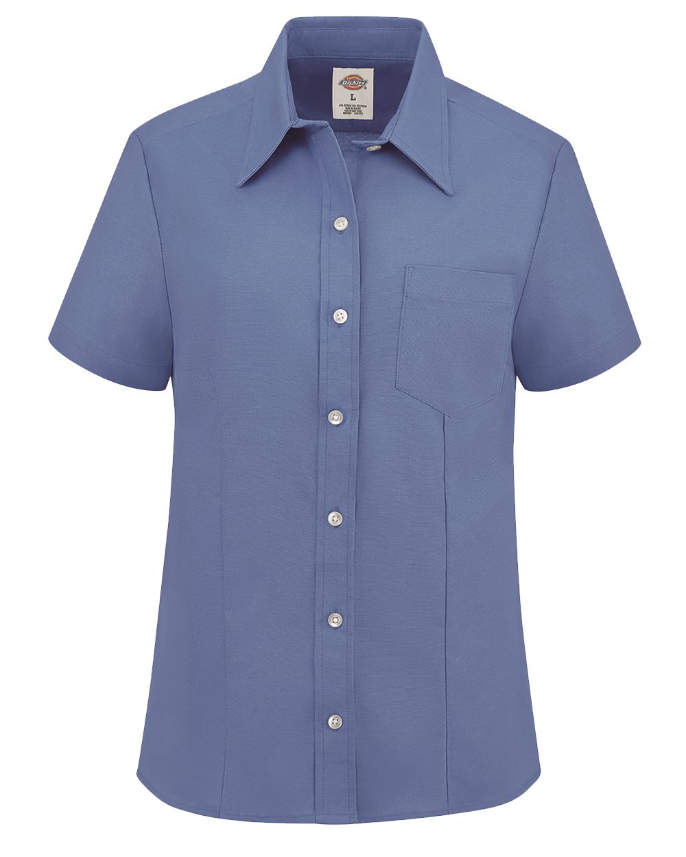 Dickies Women's Short Sleeve Stretch Oxford Shirt - S254