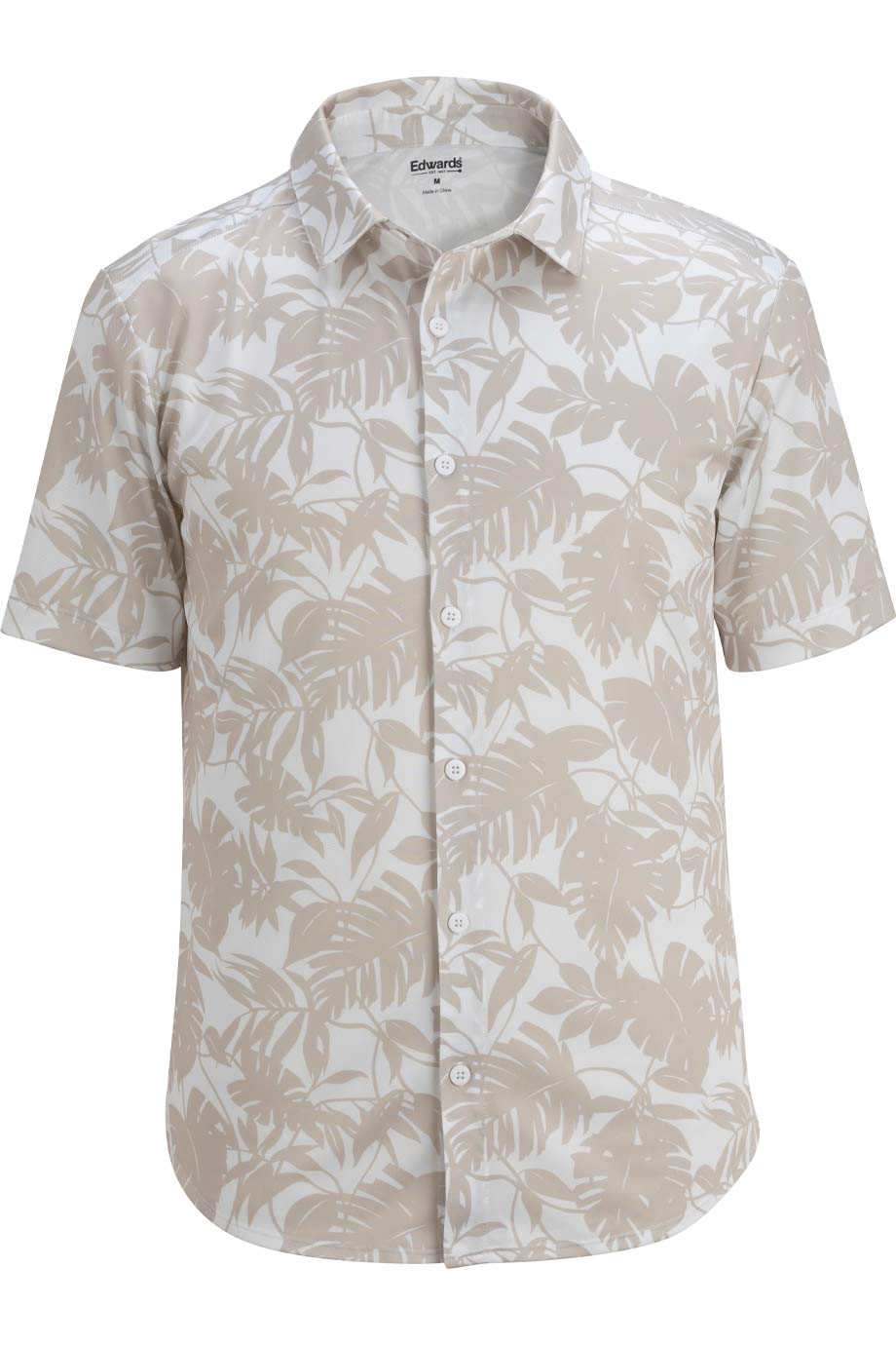 Mini Pique Unisex Camp Shirt - 1040