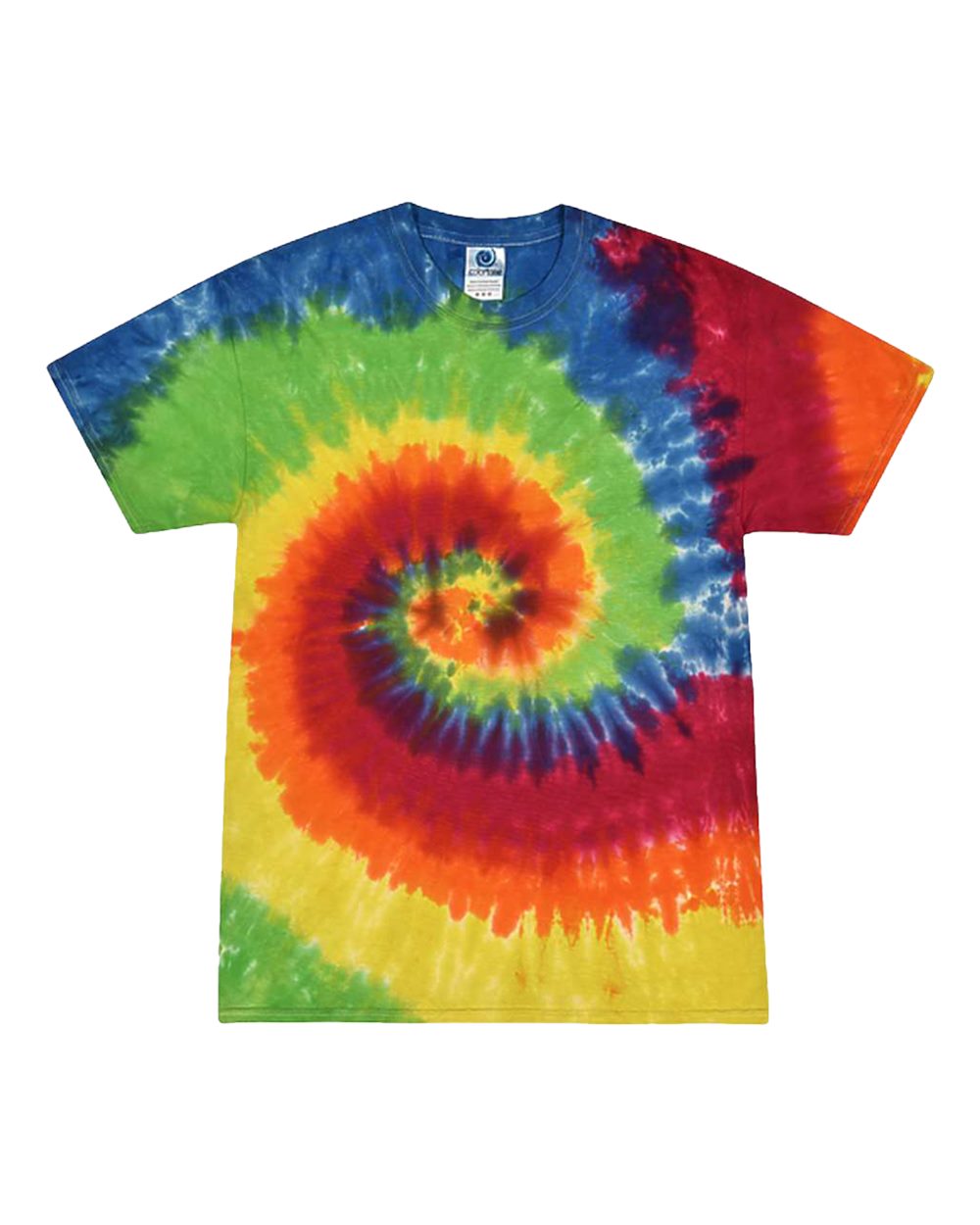 Colortone Youth Multi-Color Tie-Dyed T-Shirt - 1000Y