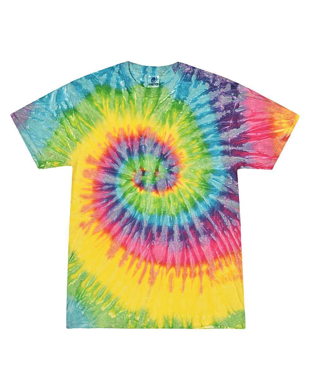 Colortone Youth Multi-Color Tie-Dyed T-Shirt - 1000Y