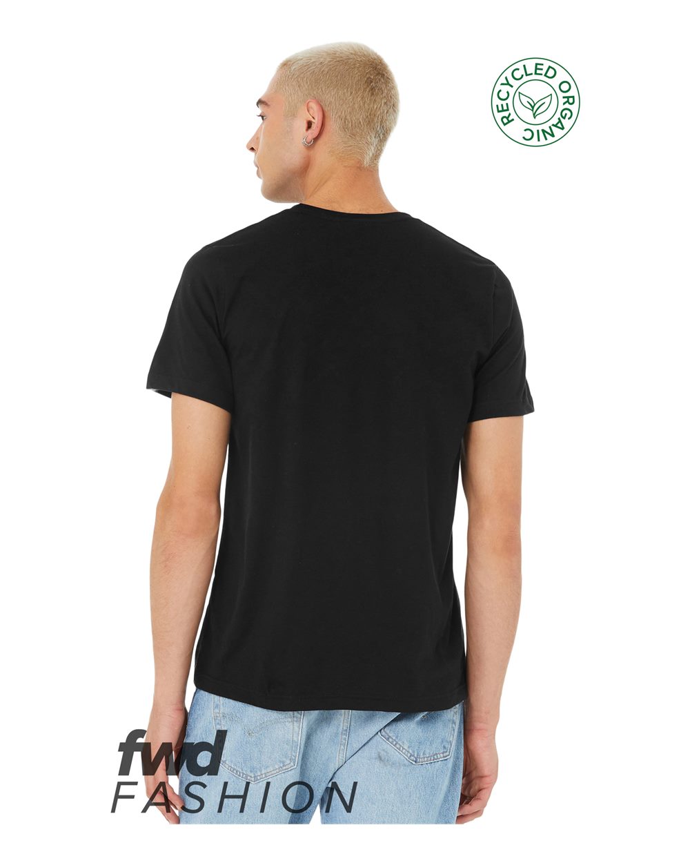 BELLA + CANVAS FWD Fashion Jersey Recycled Organic Tee - 3001RCY