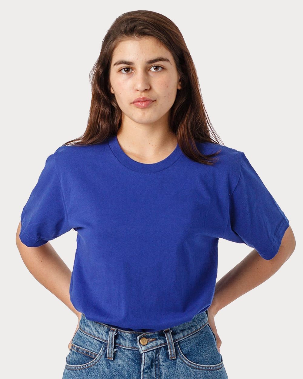Los Angeles Apparel USA-Made Fine Jersey T-Shirt - 20001