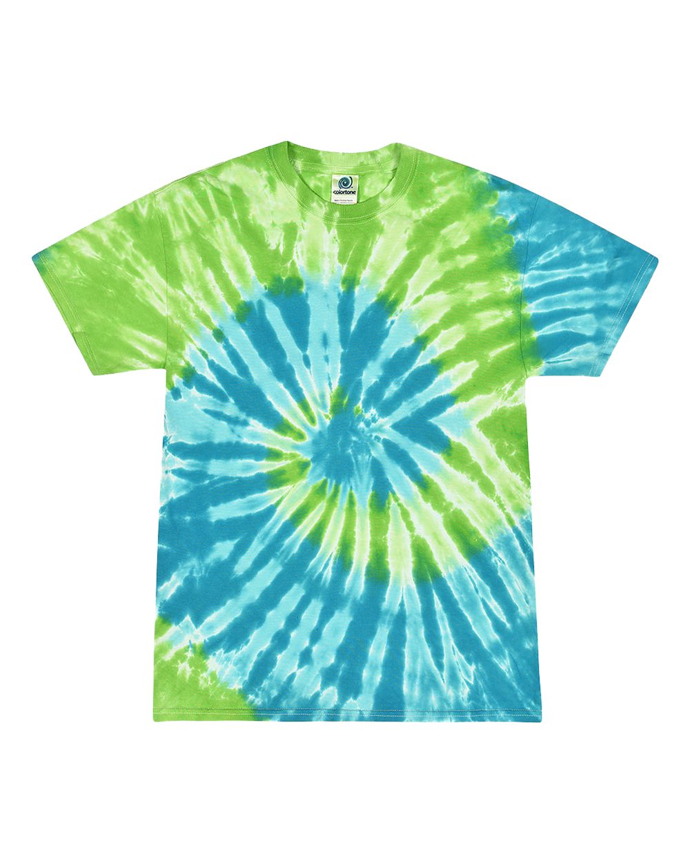 Colortone Youth Multi-Color Tie-Dyed T-Shirt - 1000Y