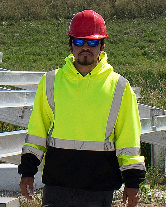 Kishigo Hi-Vis Hooded Sweatshirt - JS154