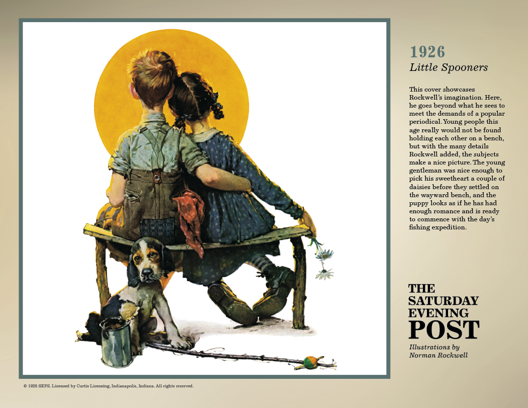 Triumph Calendars The Saturday Evening Post Illustrations by Norman Rockwell Calendar-1101