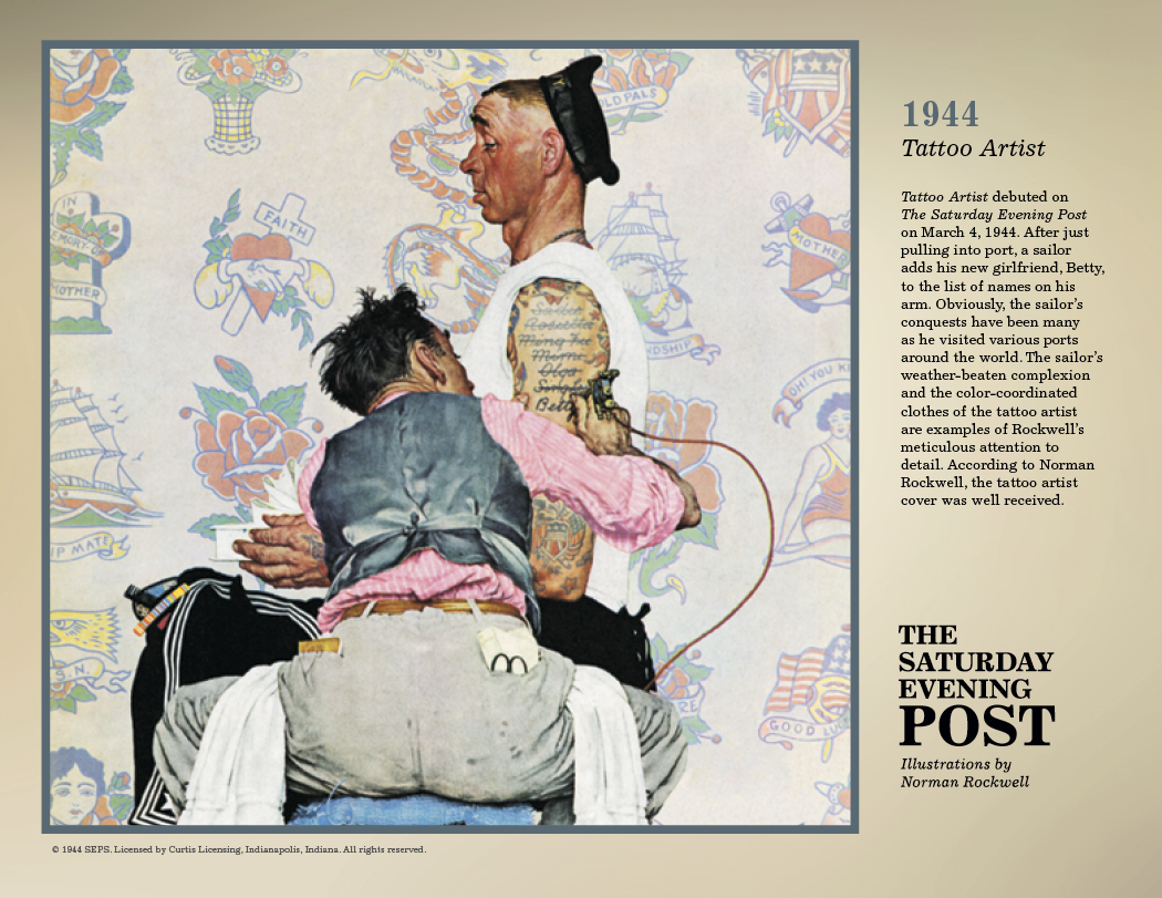 Triumph Calendars The Saturday Evening Post Illustrations by Norman Rockwell Calendar-1101