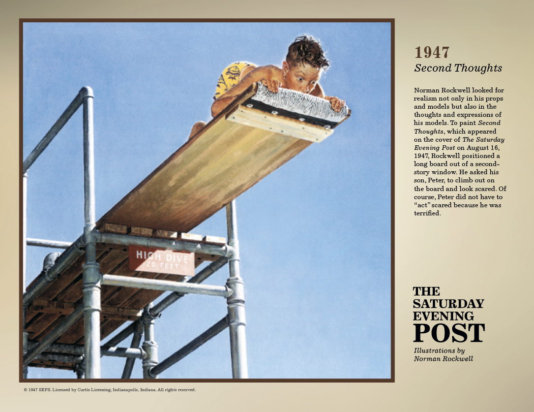 Triumph Calendars The Saturday Evening Post Illustrations by Norman Rockwell Calendar-1101