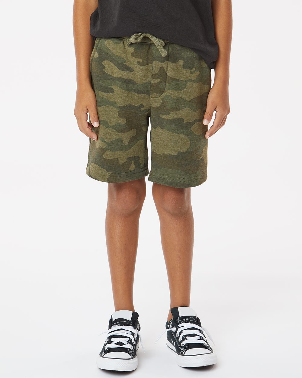 Independent Trading Co. Youth Lightweight Special Blend Fleece Shorts - PRM16SRT