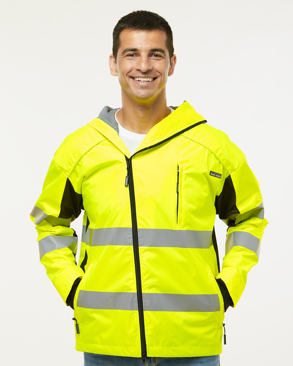 Kishigo Premium Black Series® Windbreaker - WB102