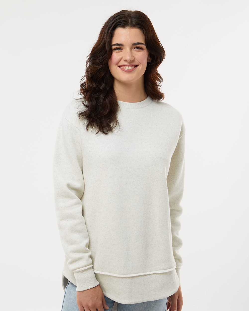 LAT Women's Weekend Fleece Crewneck Sweatshirt - 3525