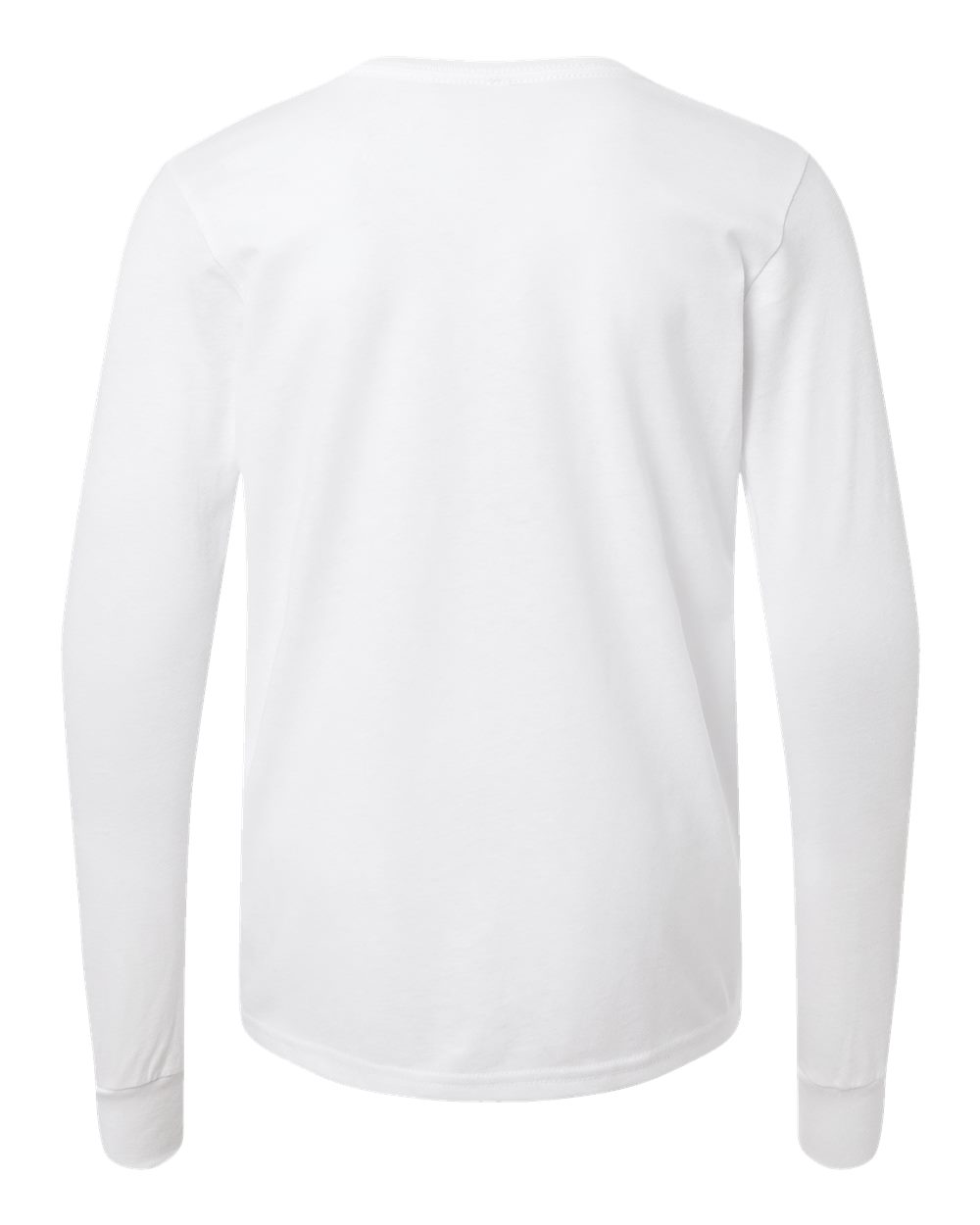 BELLA + CANVAS Youth Heather CVC Long Sleeve Tee - 3501YCVC
