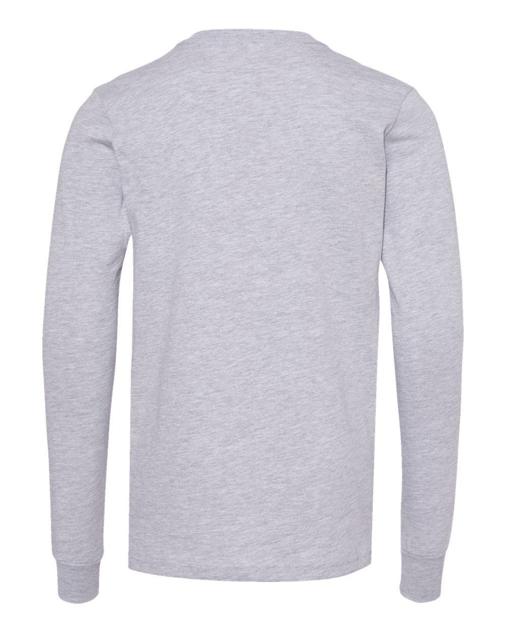 BELLA + CANVAS Youth Heather CVC Long Sleeve Tee - 3501YCVC