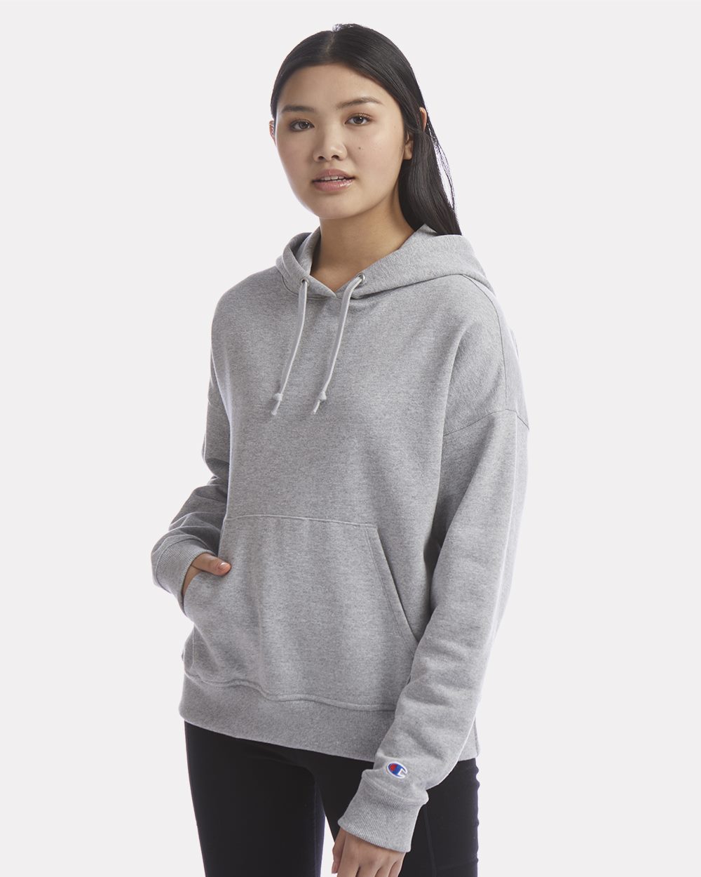 Champion Women's Powerblend® Hooded Sweatshirt - S760