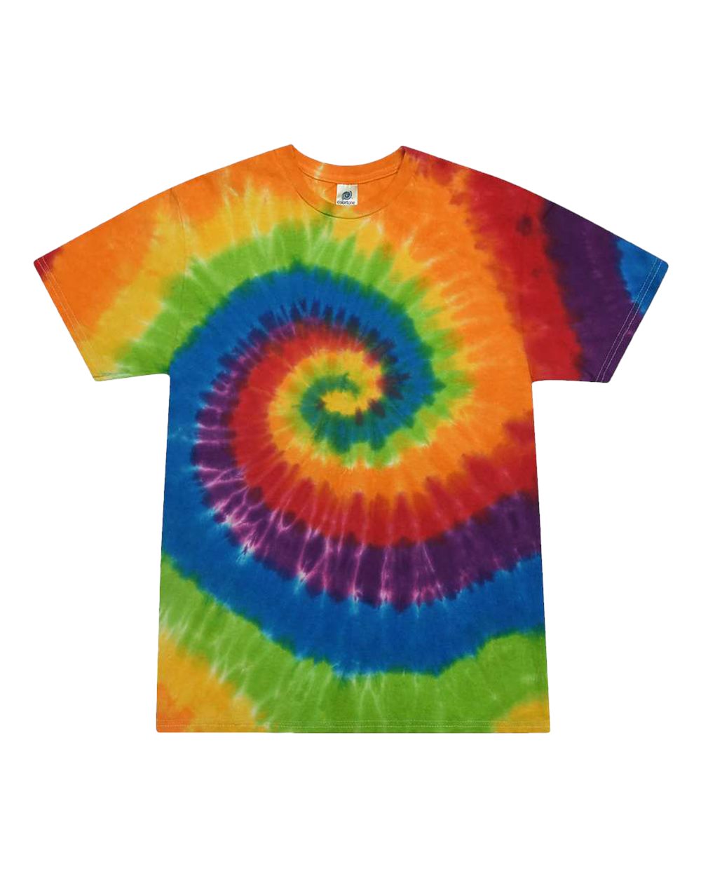 Colortone Youth Multi-Color Tie-Dyed T-Shirt - 1000Y