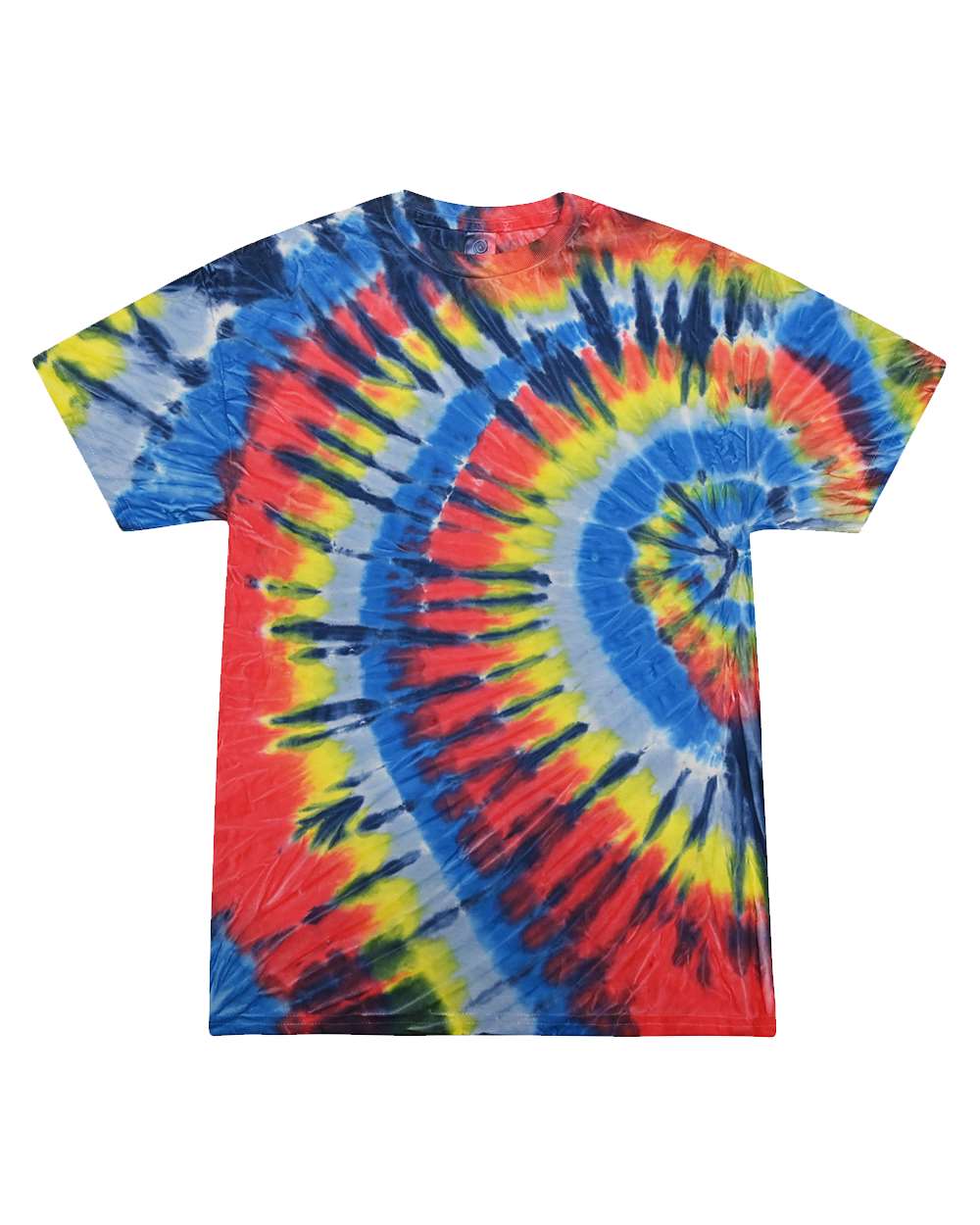 Colortone Youth Multi-Color Tie-Dyed T-Shirt - 1000Y