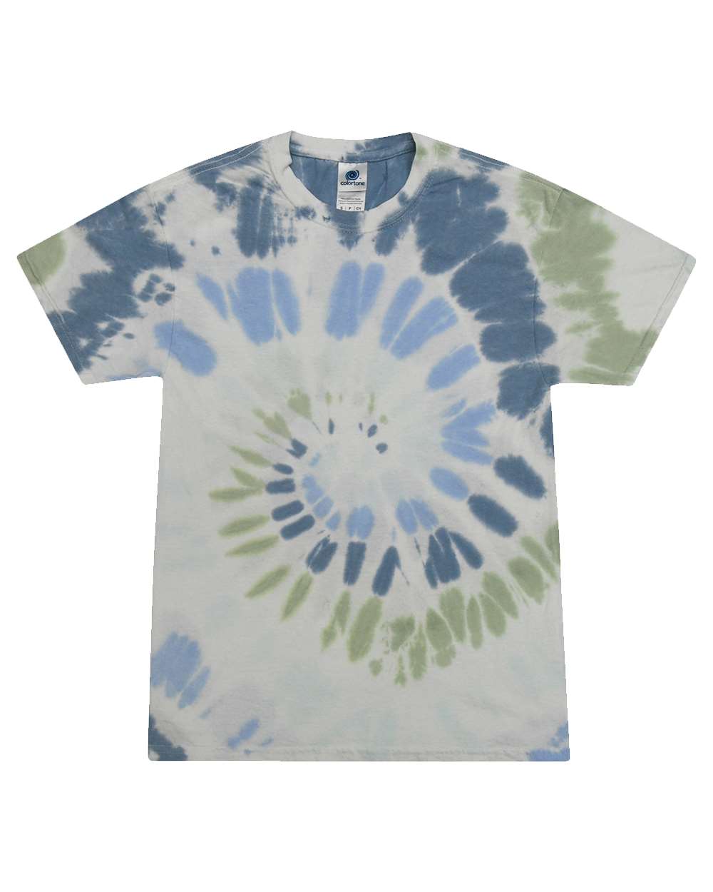 Colortone Youth Multi-Color Tie-Dyed T-Shirt - 1000Y