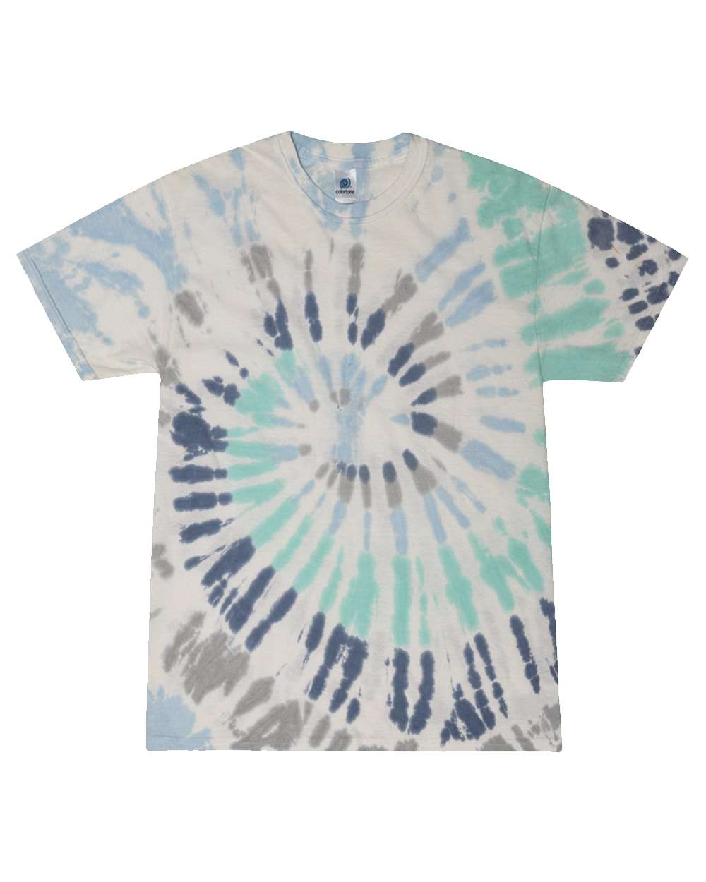 Colortone Youth Multi-Color Tie-Dyed T-Shirt - 1000Y