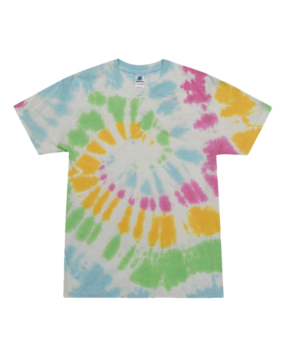 Colortone Youth Multi-Color Tie-Dyed T-Shirt - 1000Y