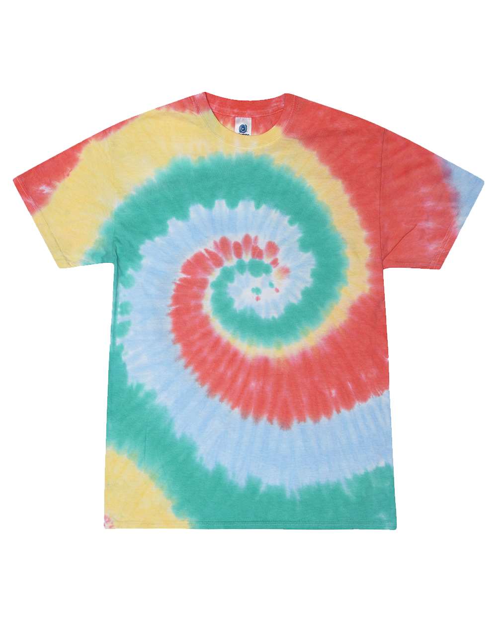 Colortone Youth Multi-Color Tie-Dyed T-Shirt - 1000Y