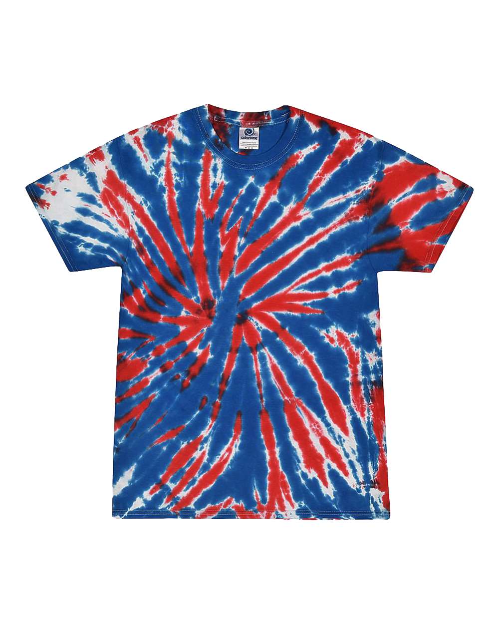 Colortone Youth Multi-Color Tie-Dyed T-Shirt - 1000Y