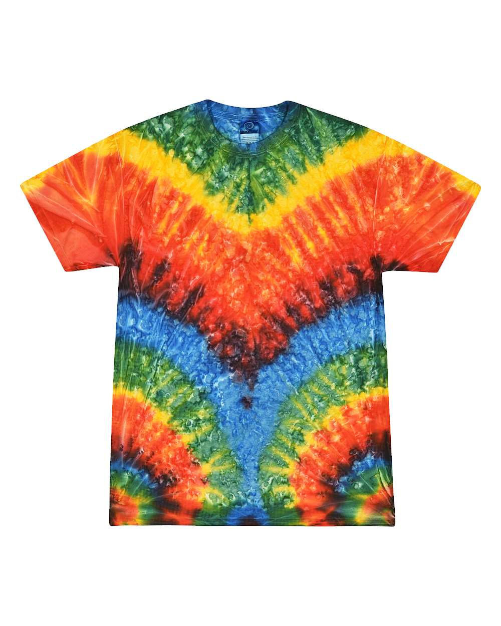 Colortone Youth Multi-Color Tie-Dyed T-Shirt - 1000Y