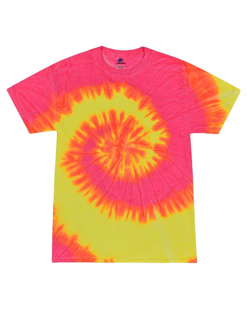 Colortone Youth Multi-Color Tie-Dyed T-Shirt - 1000Y
