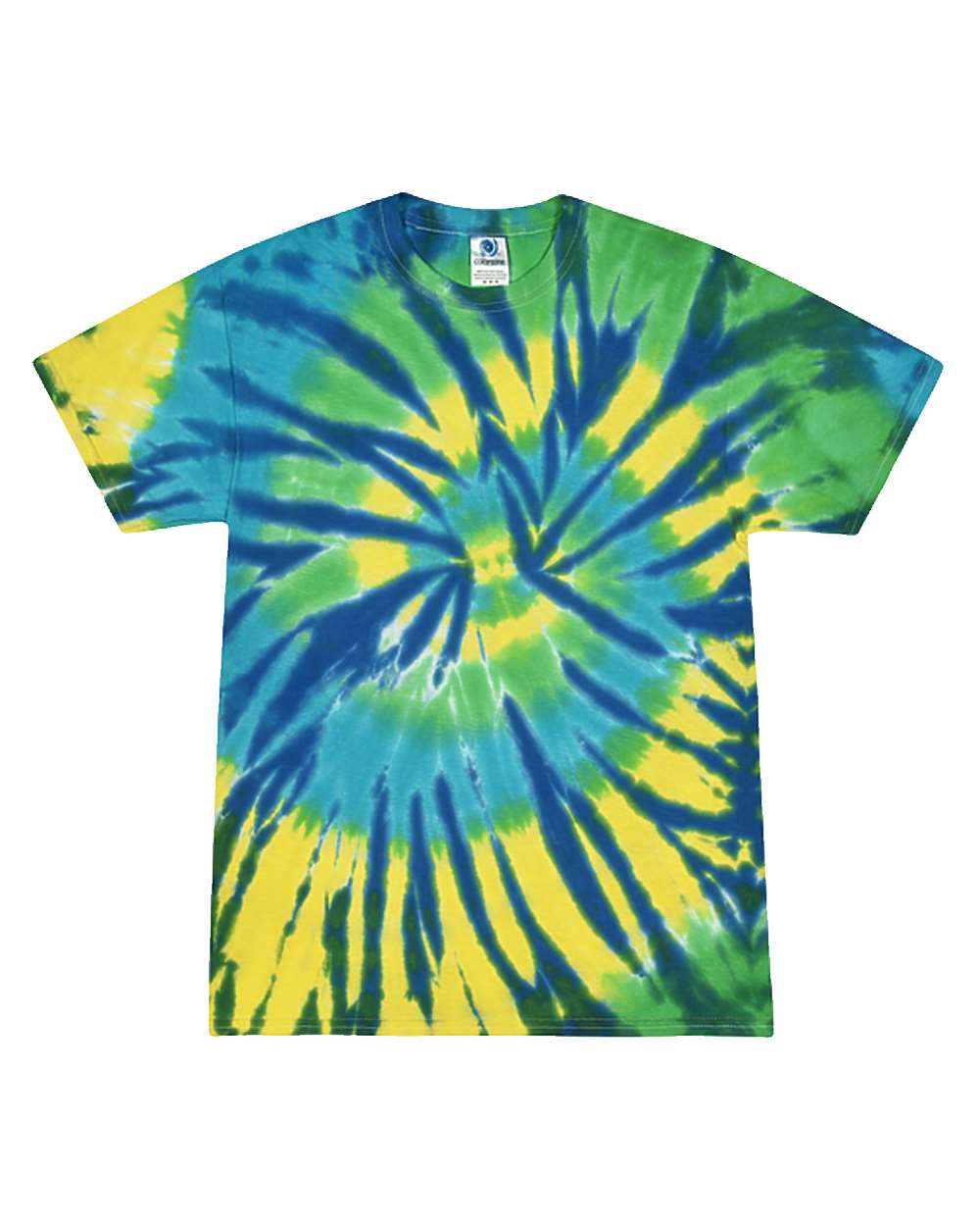 Colortone Youth Multi-Color Tie-Dyed T-Shirt - 1000Y