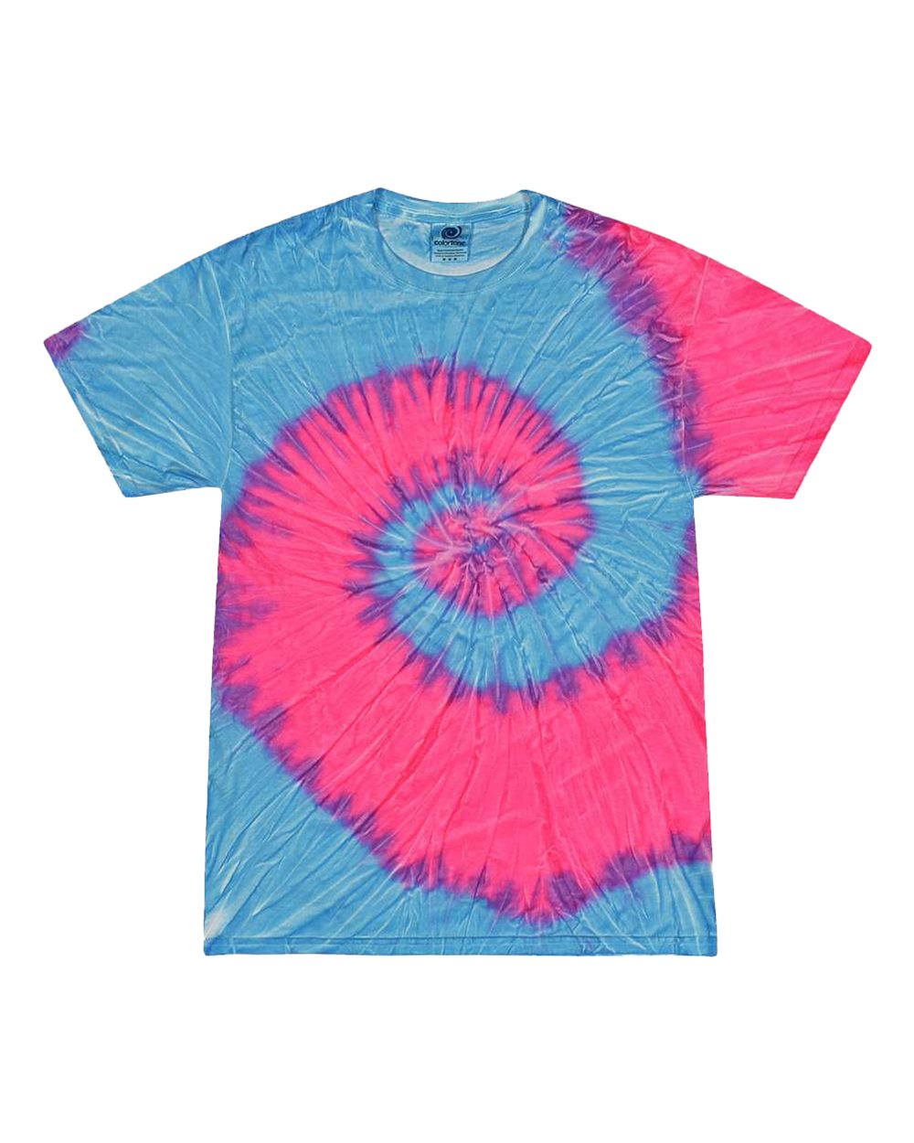 Colortone Youth Multi-Color Tie-Dyed T-Shirt - 1000Y