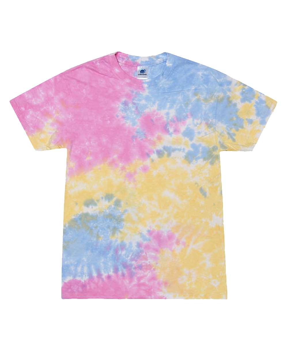 Colortone Youth Multi-Color Tie-Dyed T-Shirt - 1000Y
