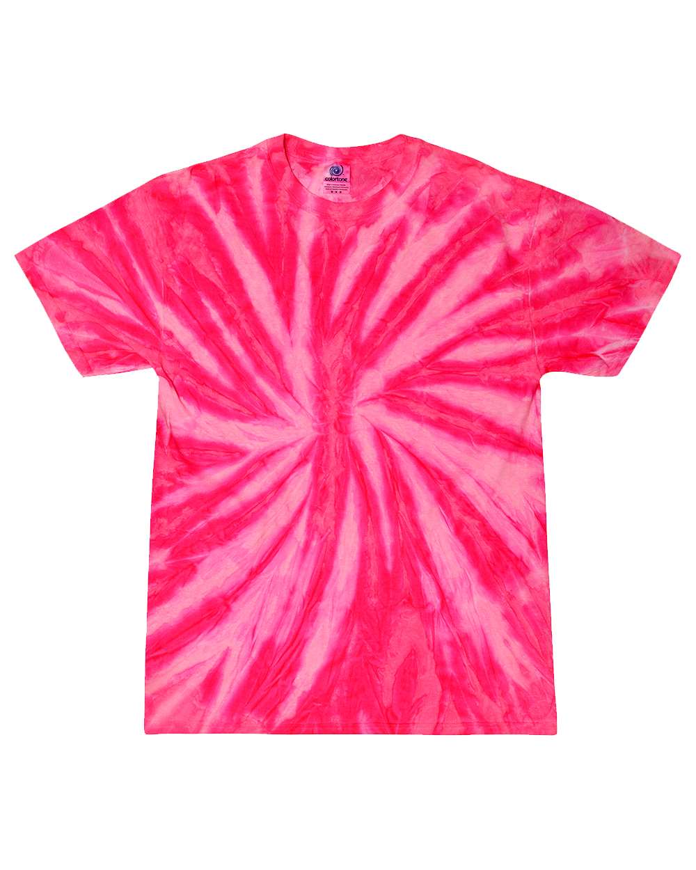 Colortone Youth Multi-Color Tie-Dyed T-Shirt - 1000Y