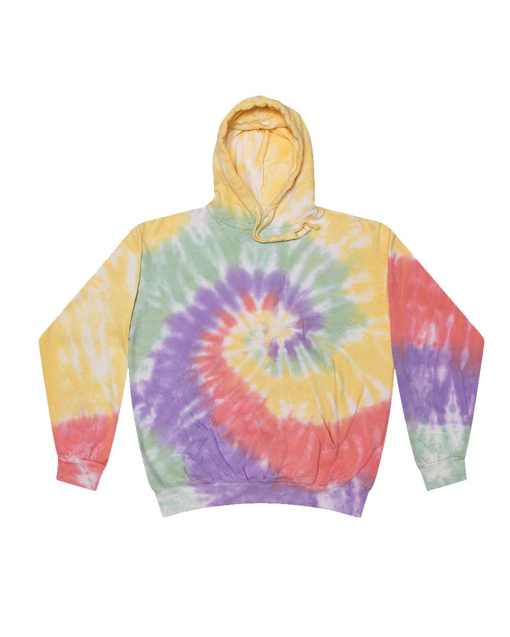 Colortone Tie-Dyed Hooded Sweatshirt - 8777