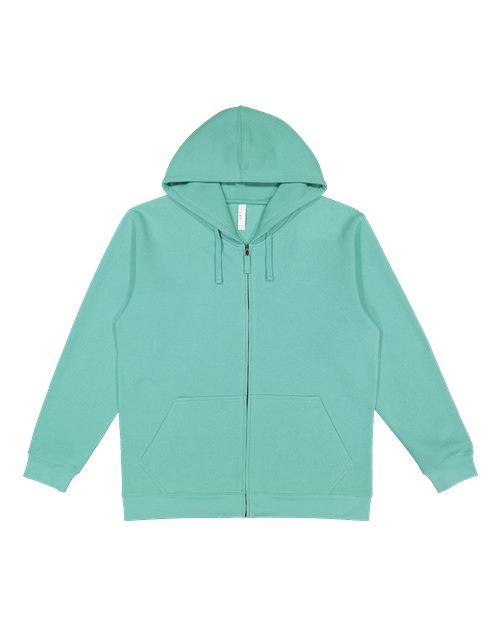Unisex Full-Zip Fleece Hoodie Sweatshirt