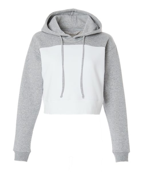 Women's Cropped Fleece Hooded Sweatshirt