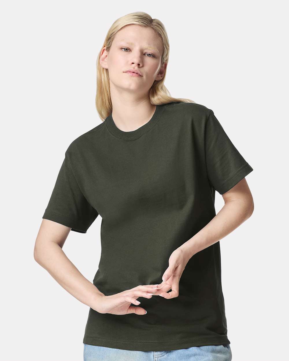 Next Level Santa Barbara Pocket Crewneck Sweatshirt - 9001