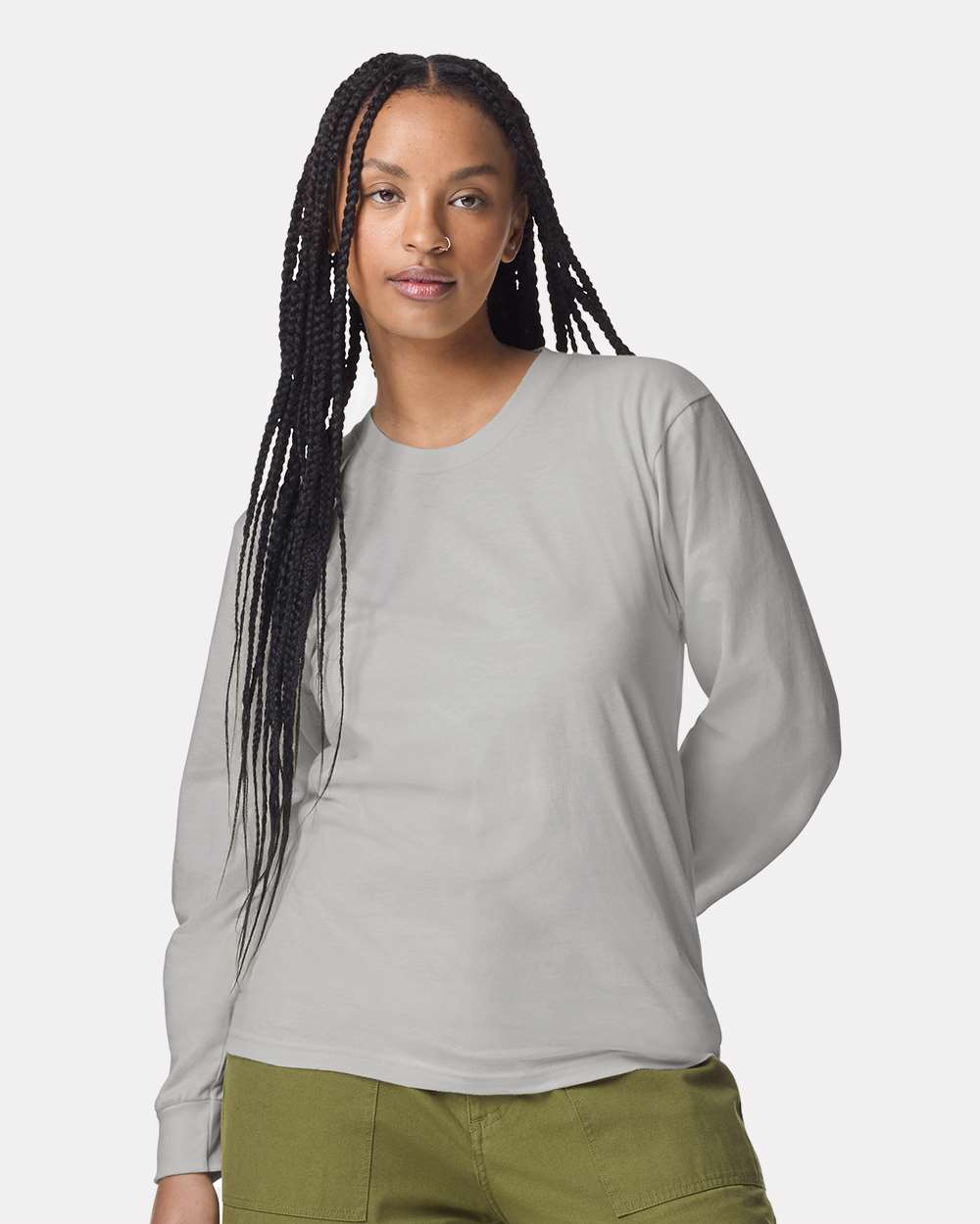 American Apparel Fine Jersey Long Sleeve Tee - 2007