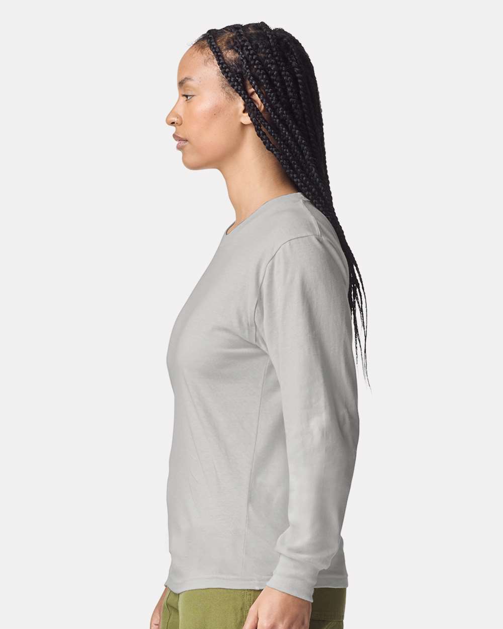 American Apparel Fine Jersey Long Sleeve Tee - 2007