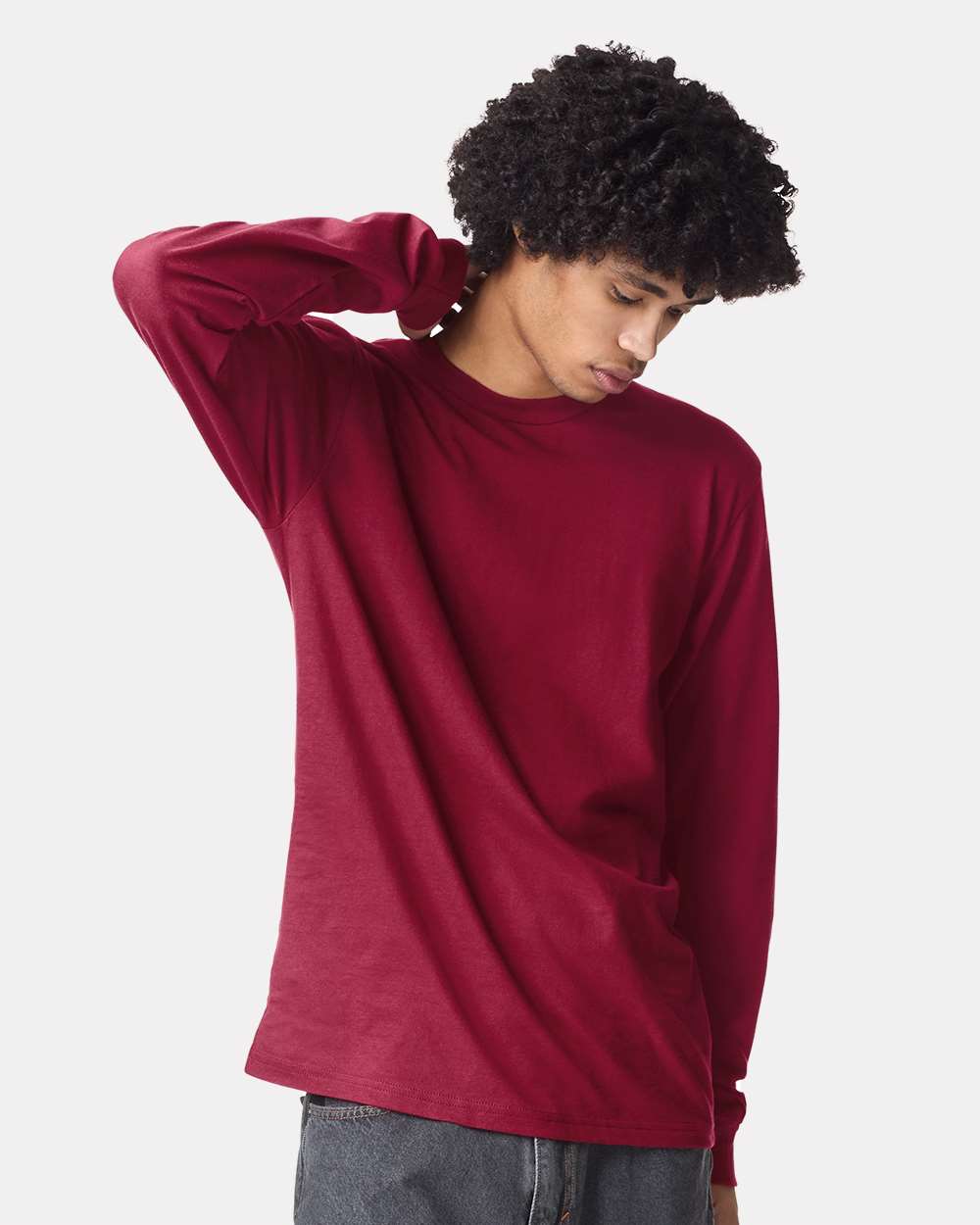 American Apparel Fine Jersey Long Sleeve Tee - 2007