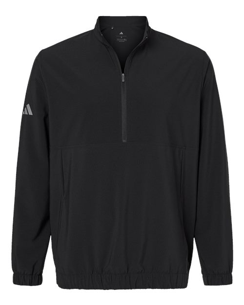 Men's Stretch Woven Half-Zip Pullover