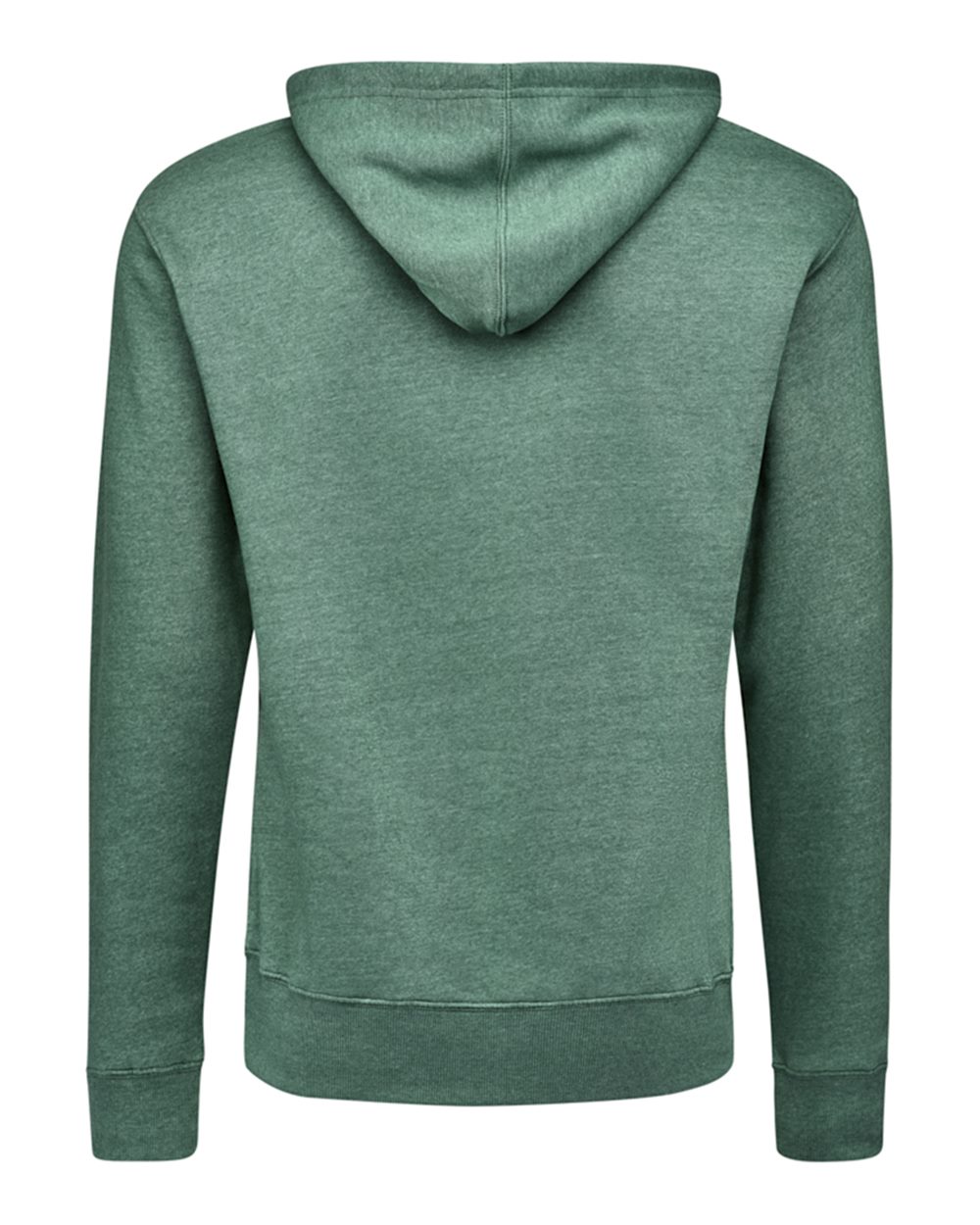 J. America Triblend Fleece Hooded Sweatshirt - 8871