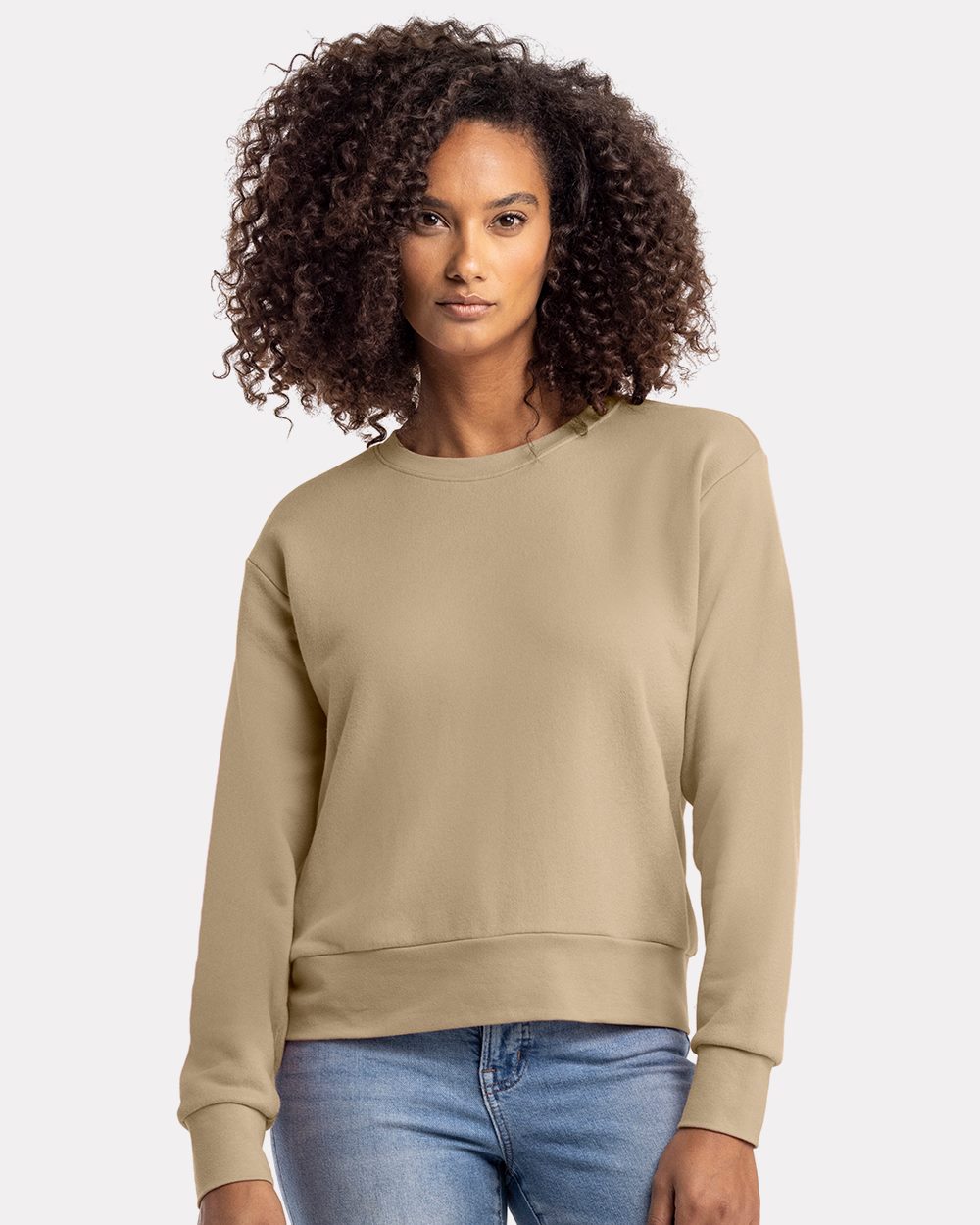 Next Level Women's Laguna Sueded Sweatshirt - 9084