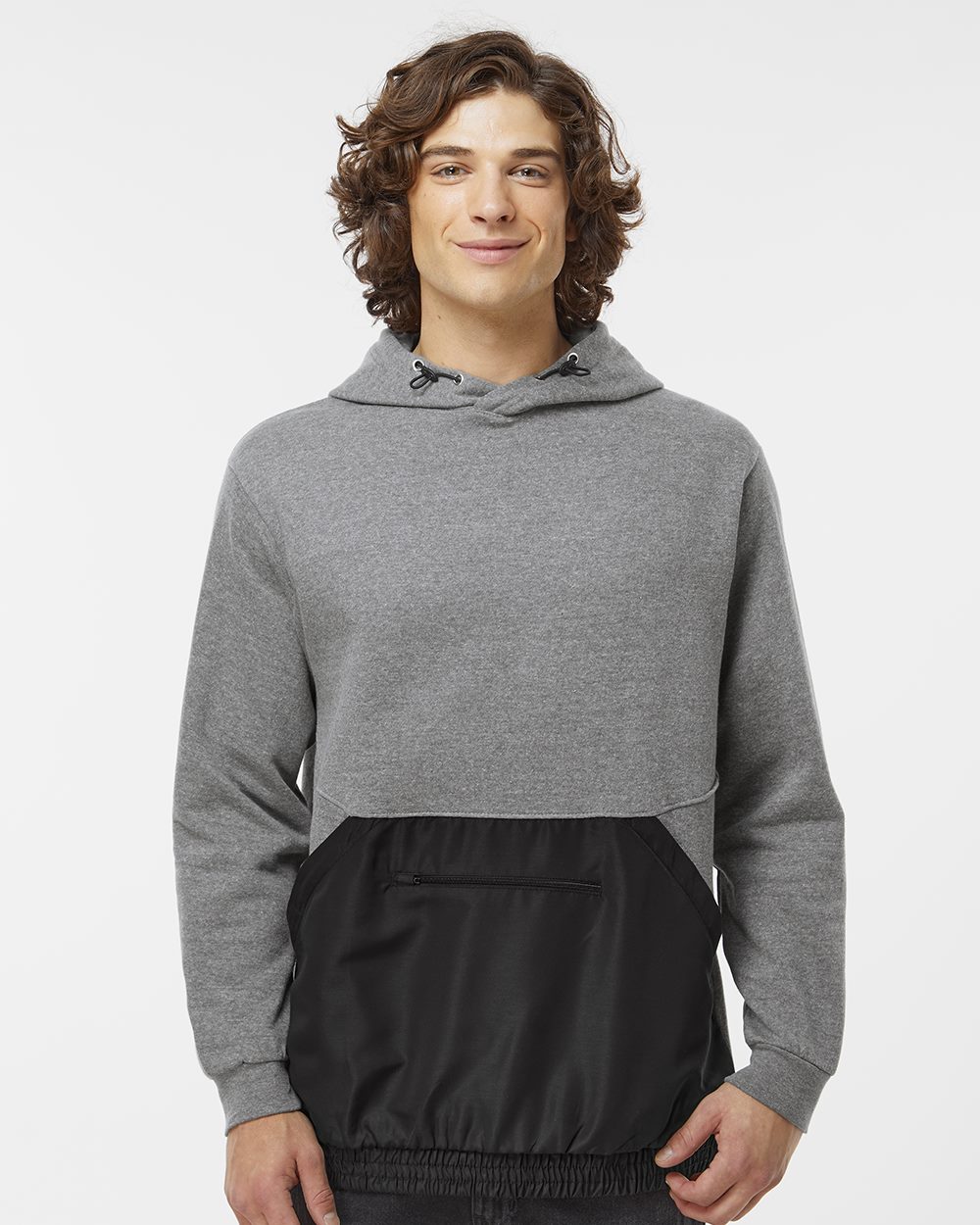 MV Sport Mixed Media Hooded Sweatshirt - 23112