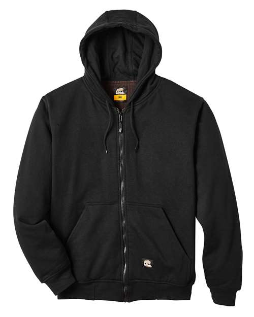 Men's Tall Heritage Thermal-Lined Full-Zip Hooded Sweatshirt