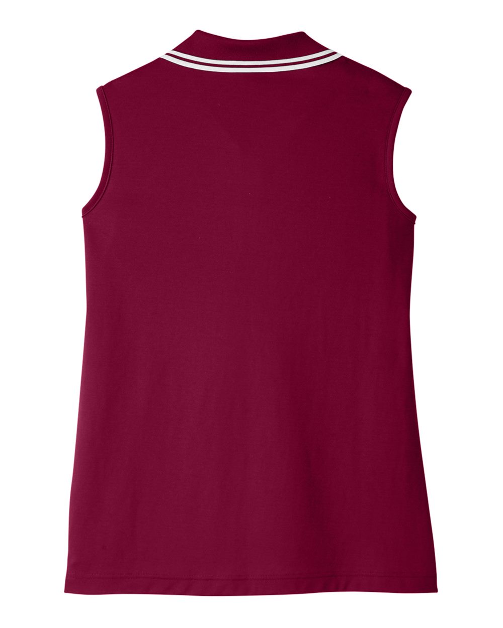 Devon & Jones Women's CrownLux Performance® Plaited Tipped Sleeveless Polo - DG20SW
