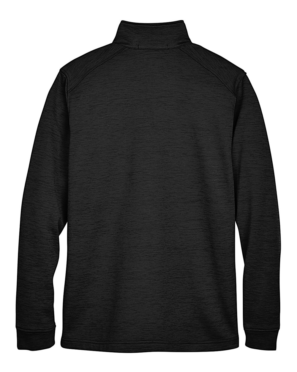 Devon & Jones Men's Newbury Mélange Fleece Quarter-Zip Pullover - DG798