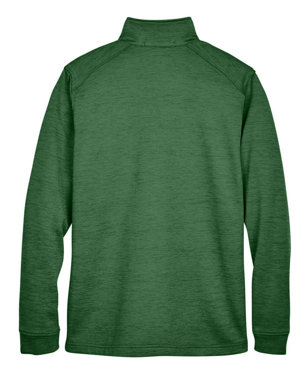 Devon & Jones Men's Newbury Mélange Fleece Quarter-Zip Pullover - DG798